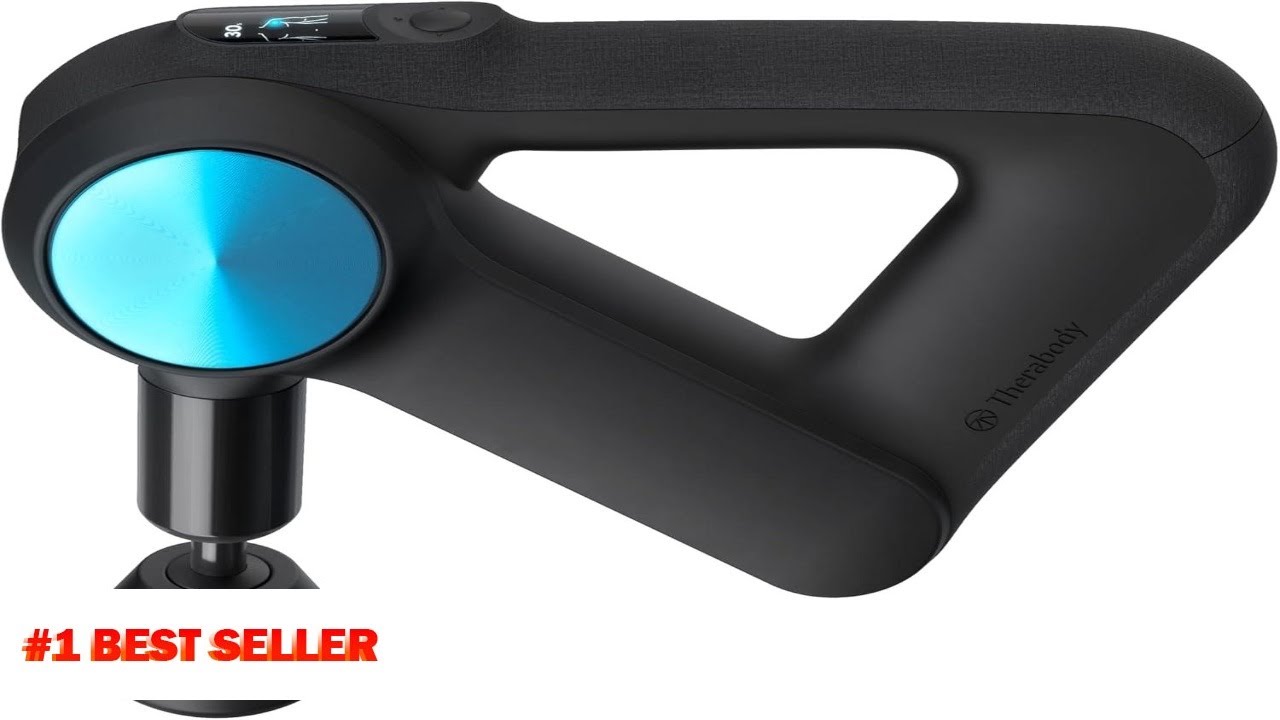 Ручной массажер для глубоких тканей TheraGun Pro с поддержкой Bluetooth и перкуссионным массажем ...