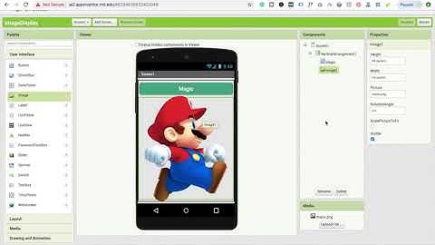 MIT App Inventor Tutorial - Introductie en maak Magic App