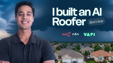 How to Build an Roofing AI Voice Agent with Vapi and n8n (Full Tutorial + Free Template)