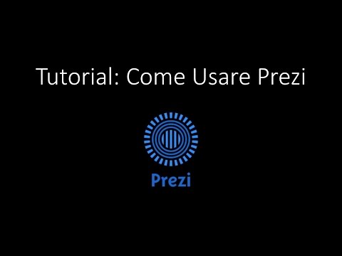 TUTORIAL: COME USARE PREZI