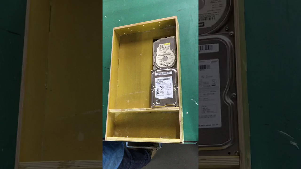 10-MAX super large degaussing chamber HDD degausser