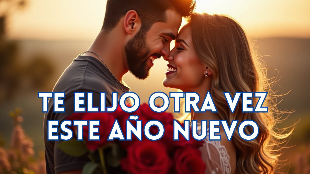 TE ELIJO OTRA VEZ ESTE AÑO NUEVO ❤️✨ | Canción Romántica para Dedicar | Amor Verdadero