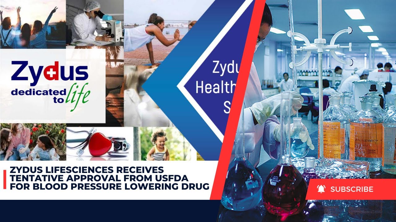 Zydus Lifesciences Receives Tentative Approval From USFDA For Blood Zydus Lifesciences Receives Tentative Approval From USFDA For Blood