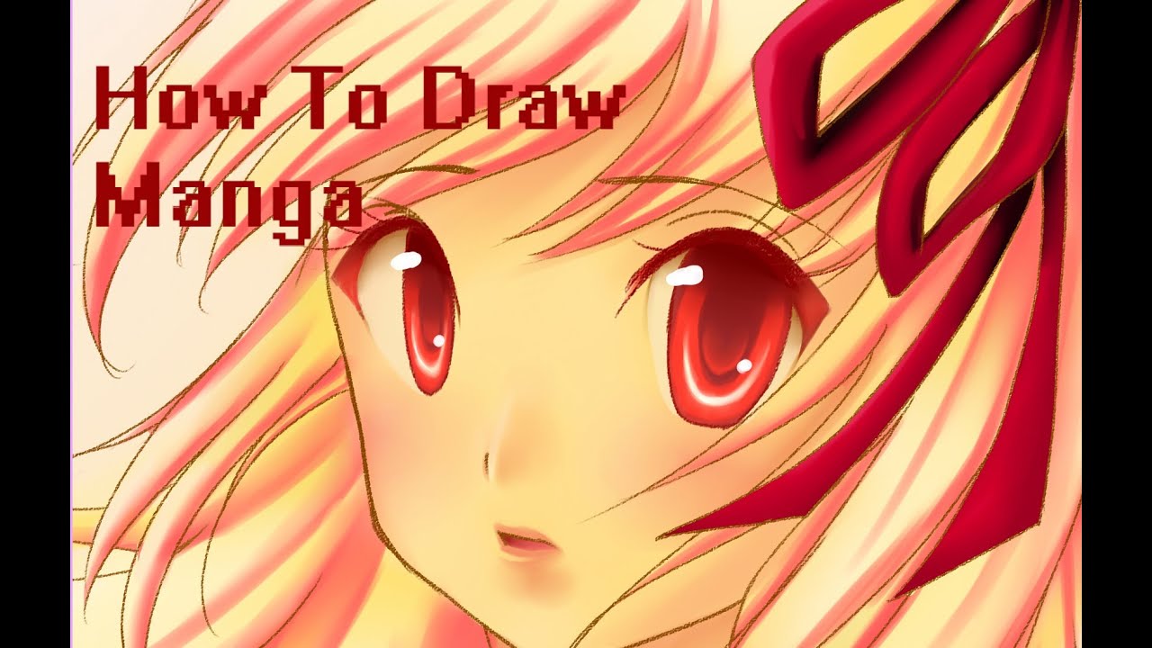 How to draw fast manga picture Speed Paint in SAI - YouTube