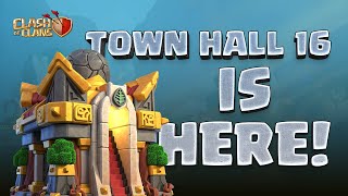 Clash Of Clans Town Hall 16 Dev Update!