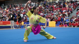 Group A Changquan 9.37, Lia Tang-Ruggiero (CANADA), Gold Medal, 2023 4th PanAm KungFu Championships