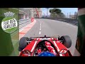 Onboard Jean Alesi throws Niki Lauda's legendary Ferrari 312 round Monaco