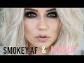 Smokey AF Eyes & Nude Lip | Quickie Tutorial