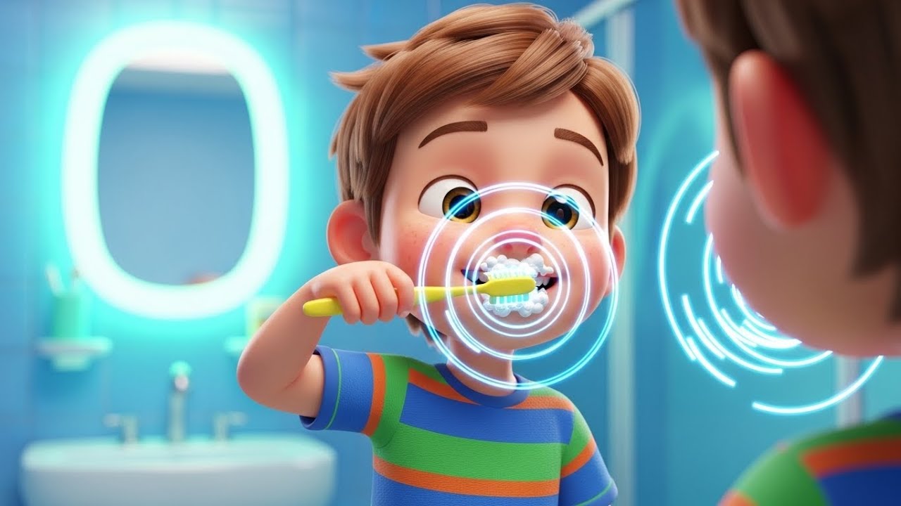 Brush Your Teeth Dance Song for Kids | Healthy Habits Rhyme, Fun Dental Nursery Songs & Baby Music