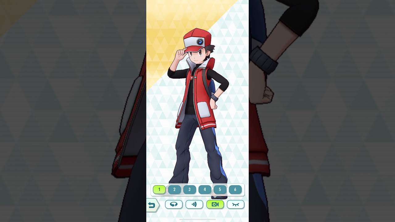 Pokémon Masters EX: Sygna Suit Red Trainer Animations (Normal Colors)