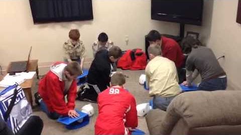 20141101 First Aid Merit Badge