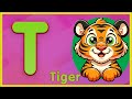 Letter T | Tiger, Tree, Tomato, Truck &amp; Tooth - Learn the Letter T