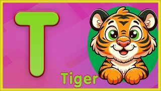 Letter T | Tiger, Tree, Tomato, Truck &amp; Tooth - Learn the Letter T