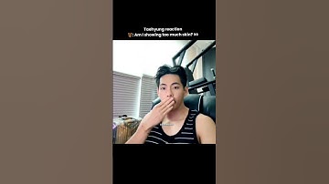 taehyung changing his outfit when he realized he