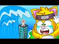 ROBLOX: SOBREVIVE A LOS DESASTRES NATURALES 😰 | NATURAL DISASTER PARODIA MOMENTOS DIVERTIDOS