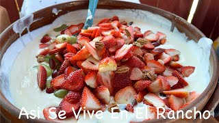 Sorprendo A Mi Guera con Esta Ensalada Navideña De Frutas