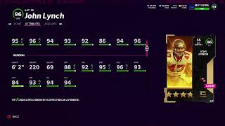 Madden 22 - John Lynch 96 OVR Team Captain