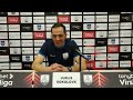 1. kārta: BFC Daugavpils 0:1 FK Grobiņa (Preses konference) (Jurijs Sokolovs un Oskars Kļava)