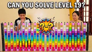Family Games | color Roll  Sorting Challenge Fun Brain Training Game ☆ level 19 screenshot 4