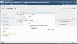Custom Attributes on File Versions in Rational Team Concert 5.0.2