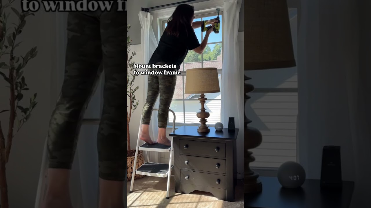 Bedroom upgrade with Motorized Shangri-La Shades