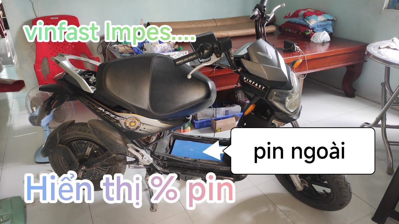 Nâng cấp pin rời cho impes vẫn hiển thị % pin trên hmi