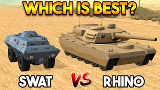Gta San Andreas Swat Vs Rhino Tank Which Is Best?