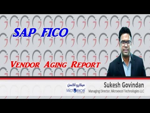 SAP FICO - Vendor Aging Report