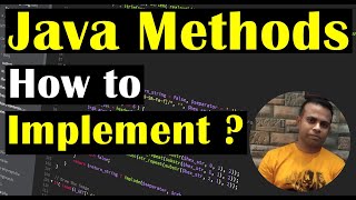 How to Create a Java Method | Example by following BEST PRACTICE | Class#48
