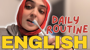 Learn English (EASY) with my DAILY ROUTINE - Comprehensible Input
