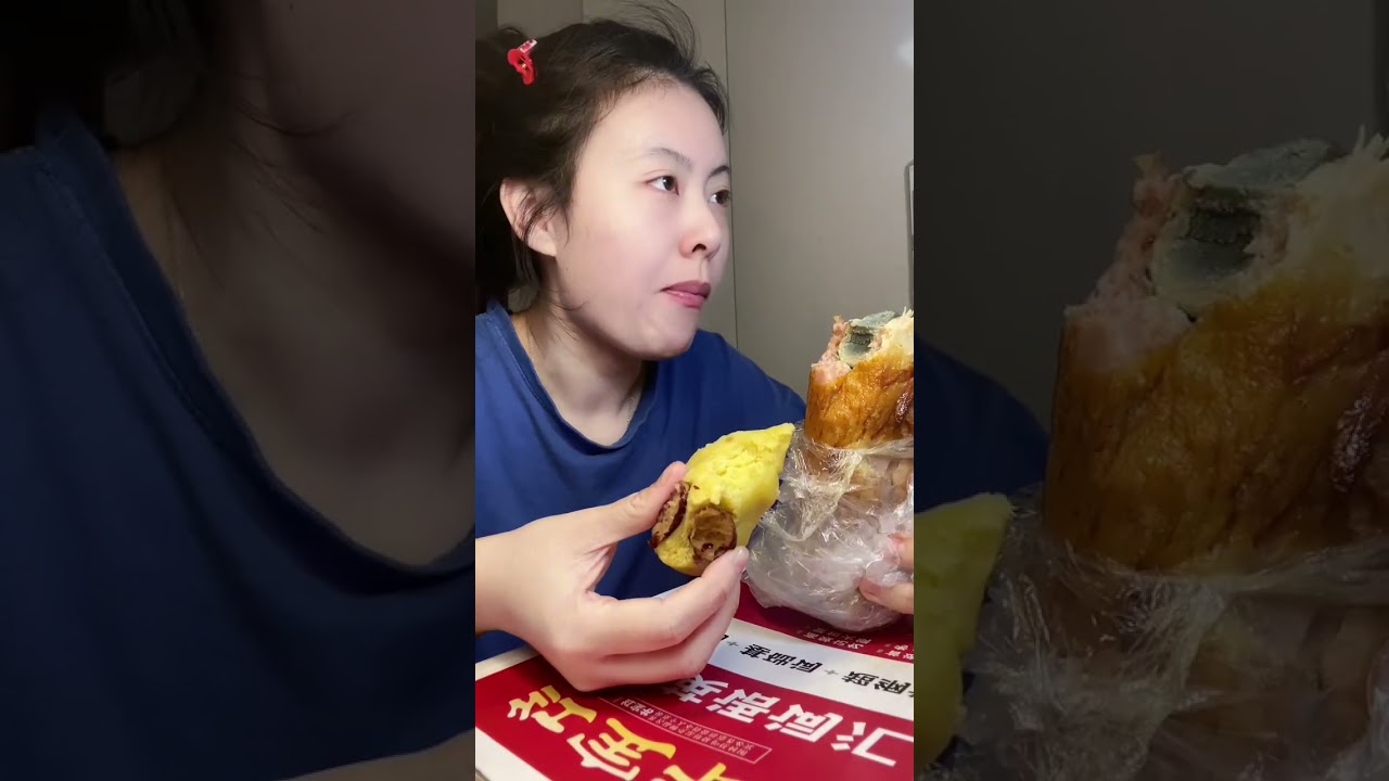 Super long collection Strawberry bread yellow peach canned food preserved egg sausage