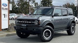 2023 Ford Bronco Outer Banks + Trail turn Assist, Nav, Hard Top Review | Island Ford