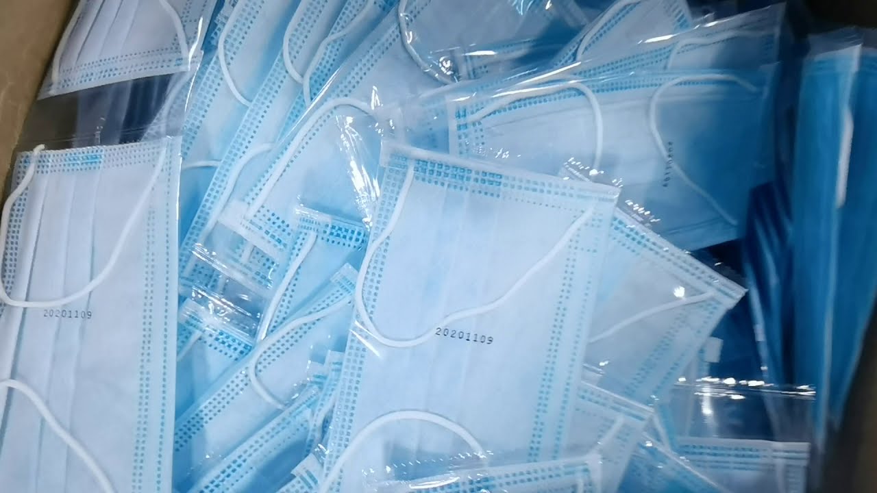 Automatic inner earloop medical sugical mask machine with automatic packing machine 80-110pcs/min