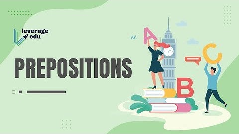 Parts Of Speech 📚(Preposition) With TLM (3D Animation) The NIPUN Bharat Mission