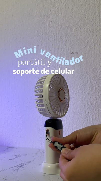 Calor?🔥 Esto me salva #ventiladorportátil #asmr #haul #hot #skin #ugccontent #meli #fypp