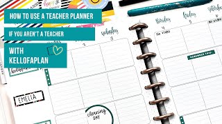 How to Use a Teacher Planner If You’re Not a Teacher