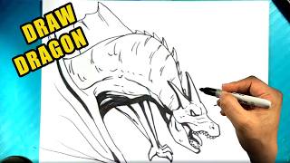 How to Draw a DRAGON - Angry
