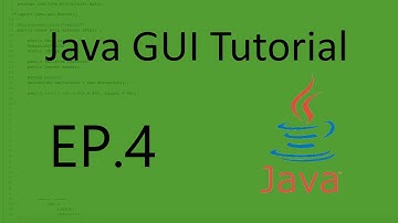 Java GUI Tutorial EP.4- Lists (Part 1/3)