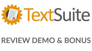 TextSuite Review Demo Bonus - A Mega Content Creation Multi Tool