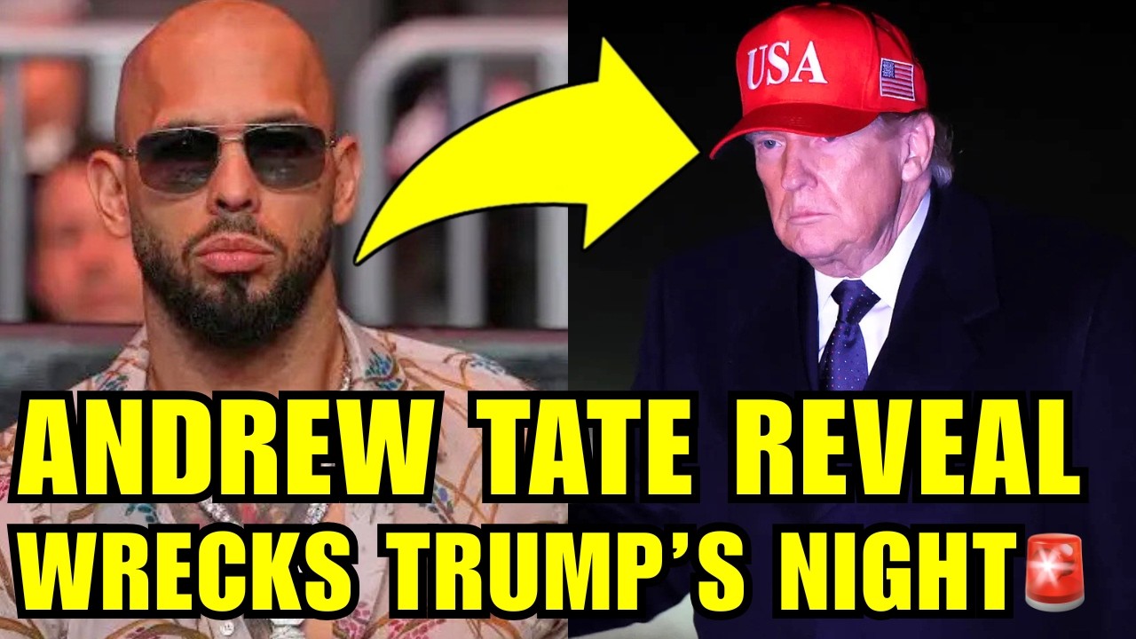 🚨Trump STUNNED As ANDREW TATE Drops DANGEROUS BOMBSHELL