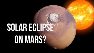 NASA’s Perseverance Rover Captures Video of Solar Eclipse on Mars.