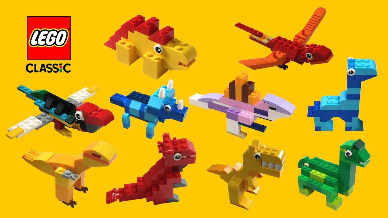 4+ dinosaur lego