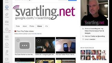 YouTube Channel is now integrated on Google Plus profile