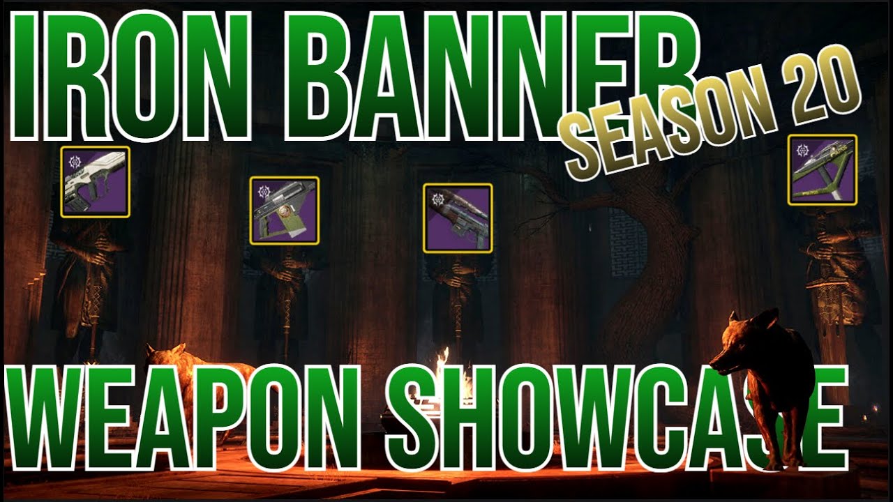 Destiny 2 Season 20 Iron Banner Weapons, MUST get PVP And PVE weapons