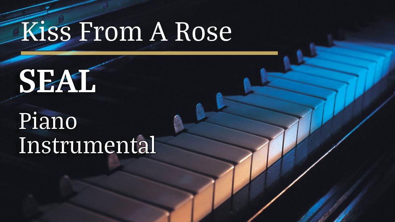 Seal Kiss From A Rose Piano Karaoke Version