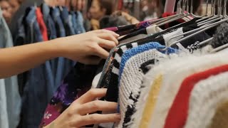 Shoppers flock to secondhand stores as thrifting grows in popularity