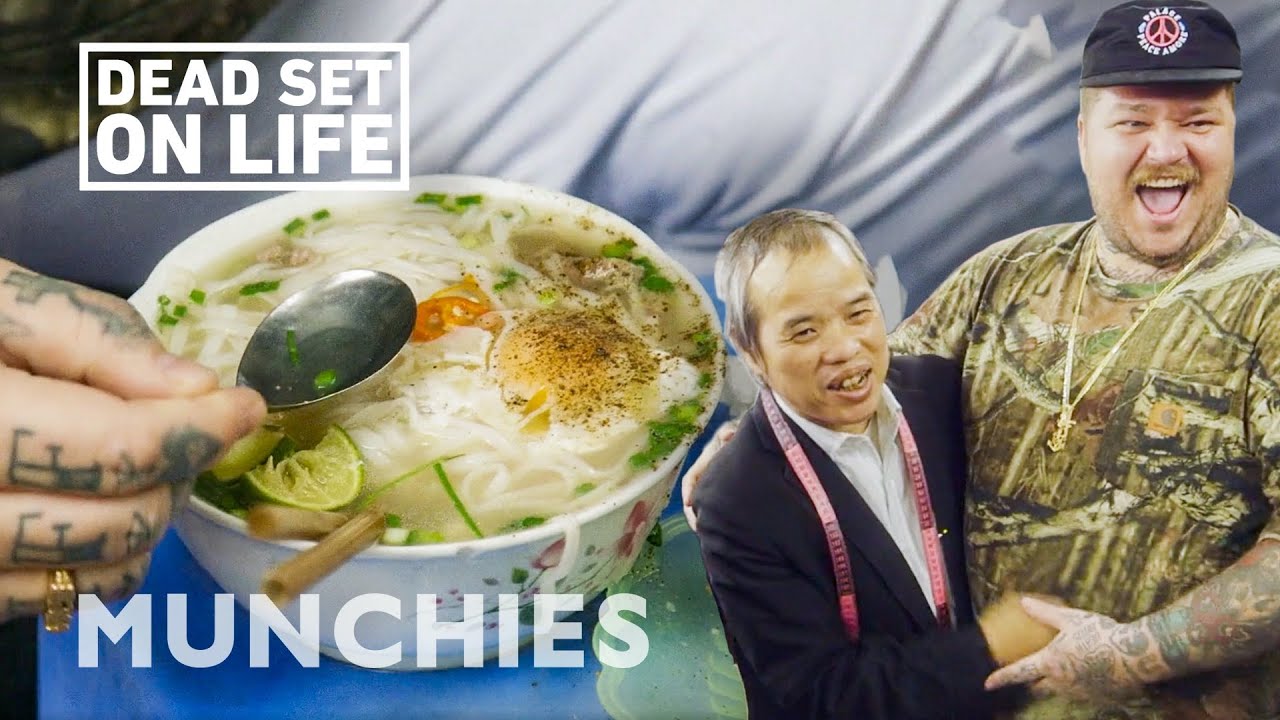 Matty Eats Pho & Other Vietnamese Street Eats In Hanoi | Dead Set on Life Season 2 Episode 2 | Munchies