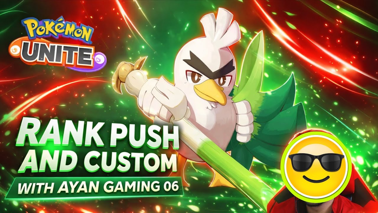 🔴[LIVE] ROAD TO 10K ||  POKEMON UNITE CUSTOM NAD RANK PUSH 