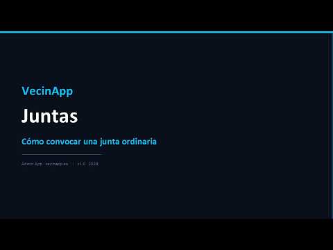 Cómo convocar una junta ordinaria de propietarios