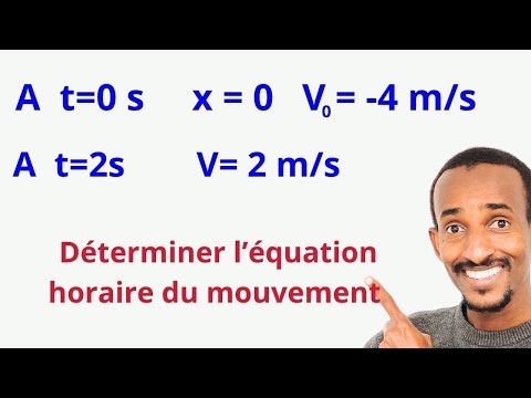 Determine the equation of the trajectory